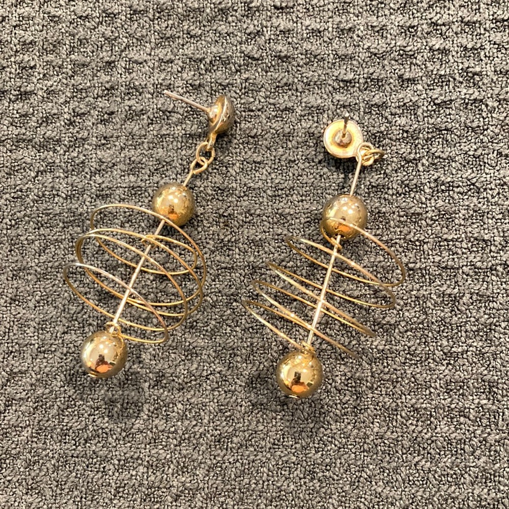 Funky vintage earrings